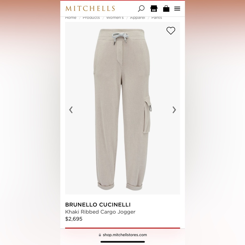 Brunello Cucinelli joggers